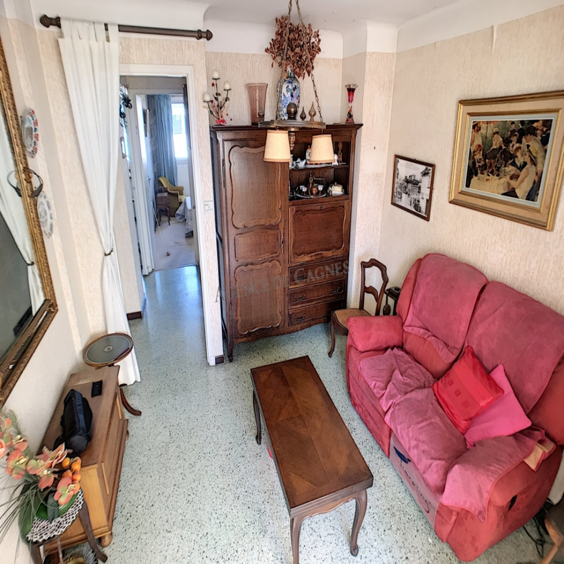 For Sale Cagnes Sur Mer Downtown Quiet Two Rooms